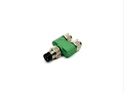 SAC-4P-M 8Y/2XM 8FS VP,SAC-4P-M 8Y/2XM 8FS,1572443 | Phoenix Contact SAC-4P-M 8Y/2XM 8FS VP Y-Distributor Connector M8 4-Pin 1572443 - New Other