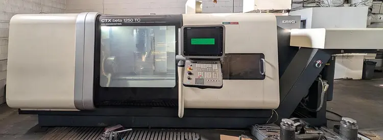 Used 2010 DMG CTX BETA 1250 TC Multitasking Machining Centers | DC Brewer Machinery #919309