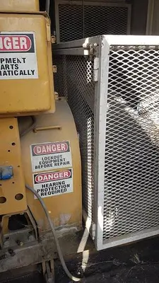 USED EMSCO F-500 TRIPLEX MUD PUMP
