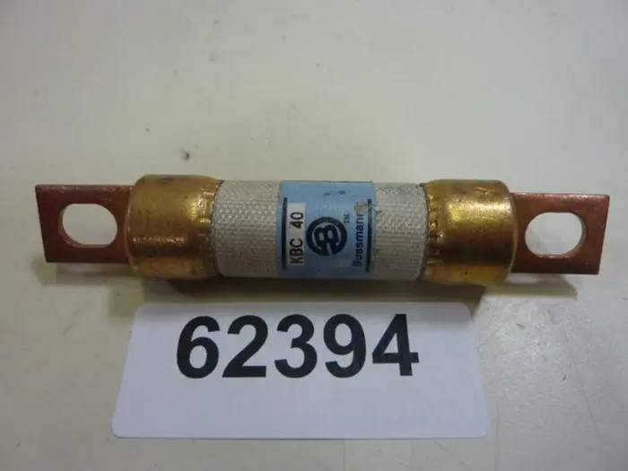 Used BUSSMANN KBC-40 Fuses Michigan US | Ideal Machinery #574656