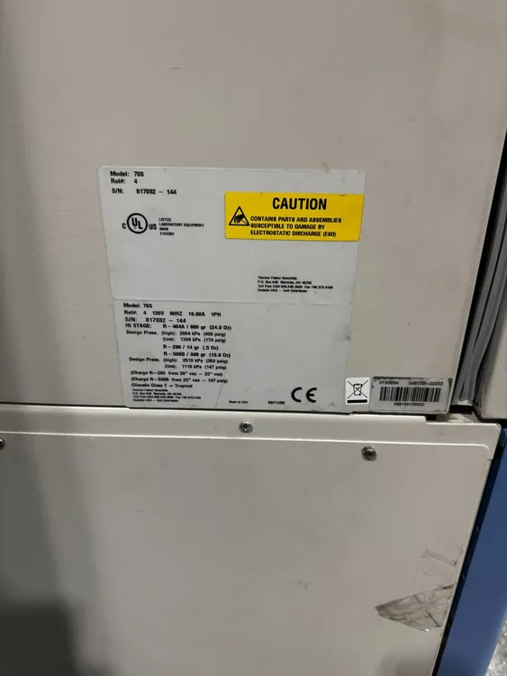 Used THERMO SCIENTIFIC 703 Lab Freezers British Columbia CA | Enwave Corp. #1424070