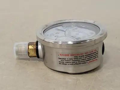 2.5" Pressure Gauge 5000 PSI, 1/4" NPT, 201L-254R