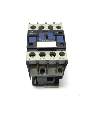 Telemecanique LC1D1810 IEC Contactors 3HP 3PH 32/35A (Lot of 4)