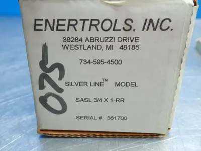 NEW ENERTROLS INC SASL3/4X1RR
