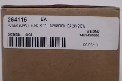 NEW WEIDMULLER Q06-17966-190328-02 PRO ECO 240W 24V 10A STOCK G104A