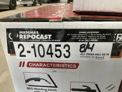 Used ATS POWER ATS-MIG-140 GASLESS MIG/MMA/LIFT TIG WELDER Mig Welders Michigan US | Miedema Asset Management Group #1321301