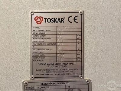 USED 2014 TOSKAR TA 2100-40