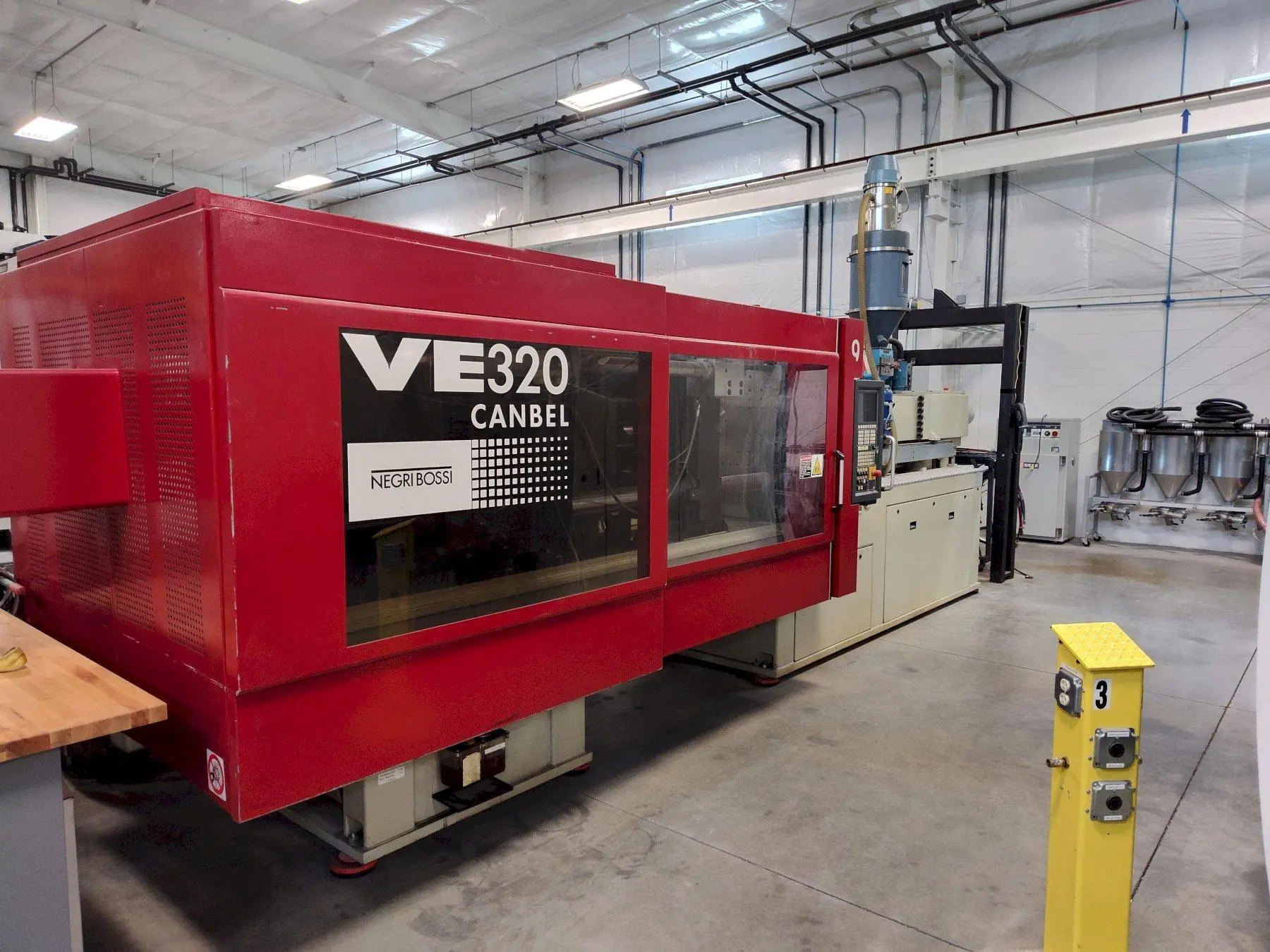 Used 2010 NEGRI BOSSI VE320 3200H-1700 Injection Molding Machines Georgia US | Zag Equipment #1284655