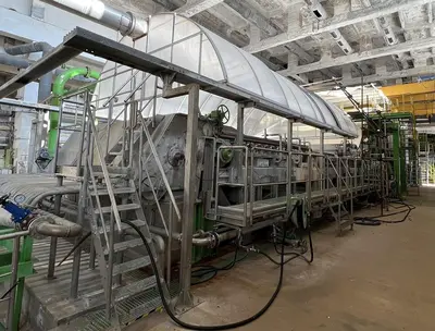 USED 1955 CZECHOSLOVAKIA CELLULOSE PRODUCTION LINE