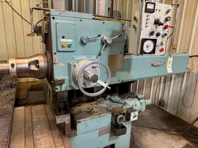 4" NOMURA MODEL #B-100WP TABLE TYPE HORIZONTAL BORING MILL 50 TAPER 96" TRAVEL: YOBRO #25193