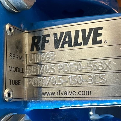 NEW RF Valve BE1/0.5 PD150-553X