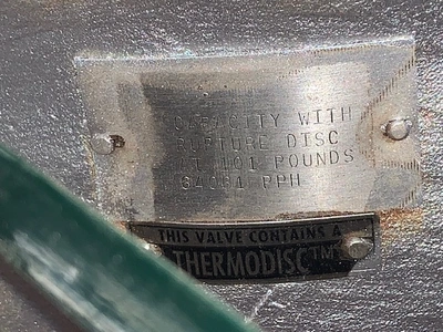 6" Consolidated Safety Relief Valve