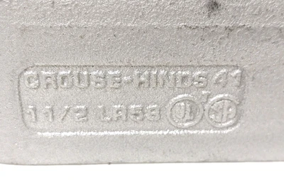 🔥 NEW Crouse-Hinds 41 LR58 1.5” LR Conduit Pulling Fitting Explosion Proof