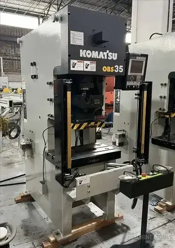 Used 2016 KOMATSU OBS35-34K2M Gap Frame (OBS) Presses Illinois US | Perfection Global, LLC. #1002542