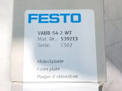 New | in-Stock FESTO VABBS42WT Pumps Ohio US | HGR 24 #738148