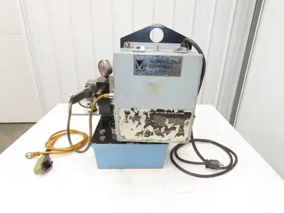 Vektek Vector Flo Hydraulic Manual Workholding Pump Power Pack 2.5gal 5000psi