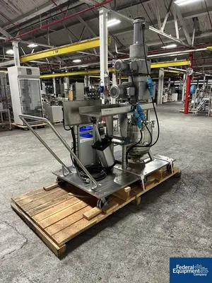 USED Lee Industries 15 Gal Lee Tri Shaft Turbo Emulsifier Reactor, 316 S/S, 30/125#