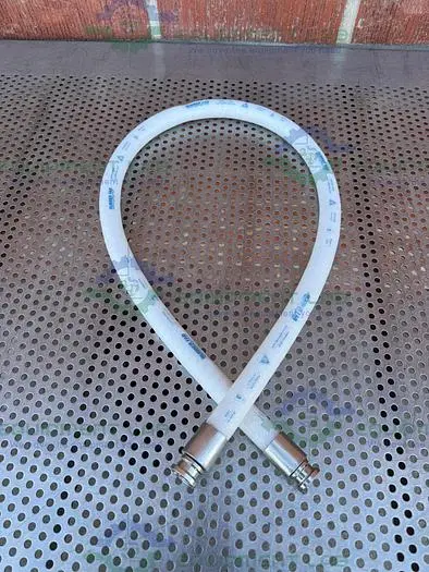 Used RUBBER FAB 08RFSV-0500 SILICON HOSE 48" W/ 1/2" SANITARY FITTING Hoses | Equipment Lab #486645