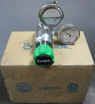 QTY. 1. SWAGELOK REGULATOR, NO: KCY1ERF417A90010, ...