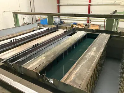 USED ESTEE POWDERCOATING LINE