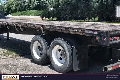 Used 2000 FRUEHAUF 43' X 96 Flatbed Trailers Louisiana US | Proxy Equipment #1377796