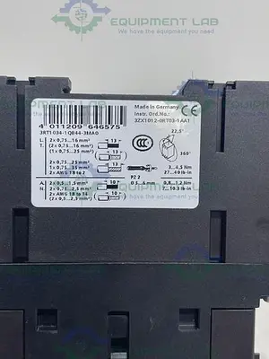 NEW SIEMENS 3RT1 034-1 QB44-3MA0 CONTACTOR W/3RH19211-1HA22-3AA1 MOTOR CONTROL