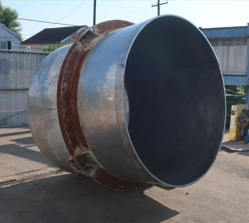 SPC8793  Tank 1350 gallon vertical tank, Stainless Steel, dish