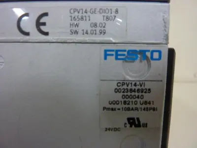 USED FESTO CPV14-GE-DIO1-8