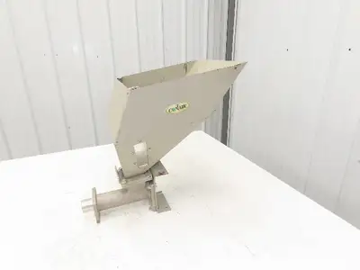 Conair 12"x 12" Steel Hopper Receiver Bin Loader for Auger Feeder -No Drive