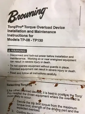 New | in-Stock BROWNING TP-50HX1-3/4 Misc Electrical & Power Parts | Surplus Asset Holdings #1218337