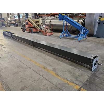 Refurbished 12" Dia x 32' Long Industrial Screw Auger Conveyor