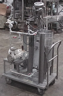 USED 15 GALLON MIXING TANK 15 GALLON