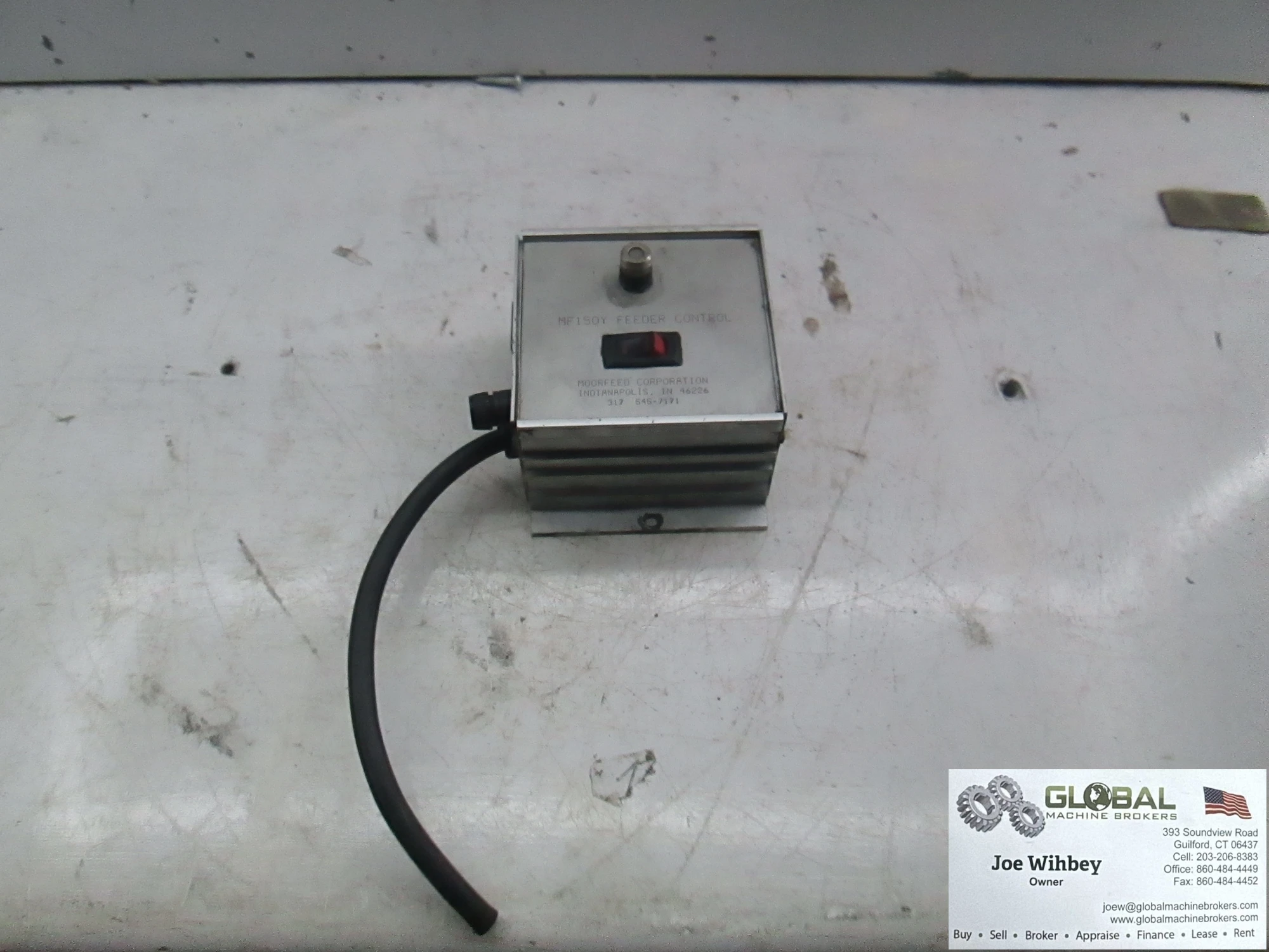 Moorfeed MF-150Y Feeder Control For a Parts Feeds