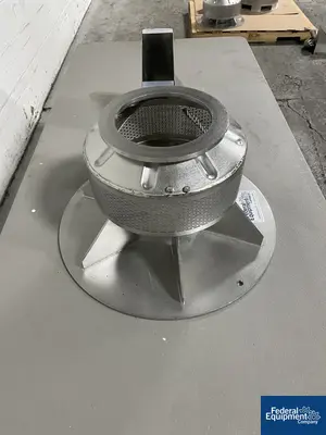 USED Vector 1.3 Liter Coating Pan for Vector LDCS-3, S/S