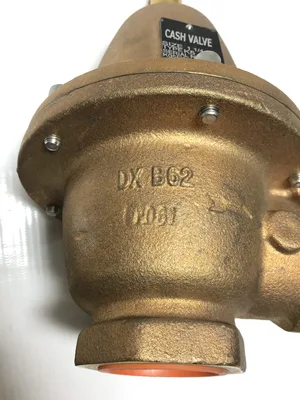 Cash Valve DX B62 Angle Back Pressure Valve 1-1/4″ Type K5 100 PSIG