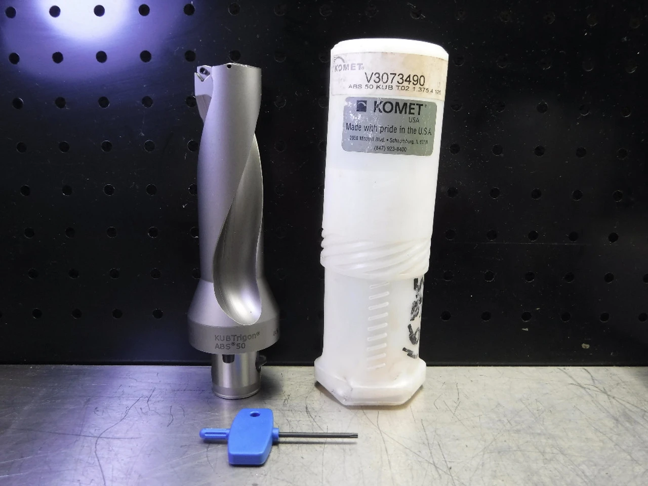 Komet ABS50 1.375"-1.415" Indexable Coolant Thru Drill V3073490 (LOC1888A)