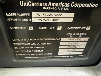 Used _UNKNOWN_ _UNKNOWN_ Electric Pallet Trucks North Carolina US | Myron Bowling Auctioneers Inc #1543577