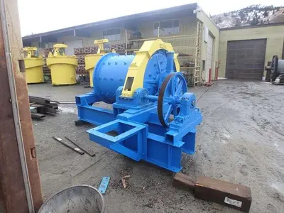 Ball Mill, 4' Diameter x 5' Long, Denver, Rubber Lined - #D745262