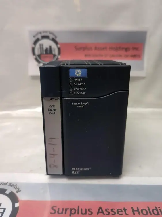 Used GE FANUC IC695PSA040J/IC695ACC400-AA Power Supplies Ohio US | Surplus Asset Holdings #1207224