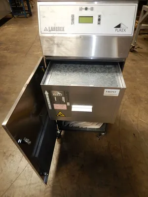 USED PUREX FUME EXTRACTOR COLLECTOR LASEREX 2101