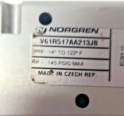 Used Norgren 5465465465546463333 Valves/Fittings California US | Amiron Machinery #745847