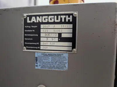 USED 1993 LANGGUTH E-23