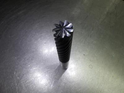 Niagara Cutter 3/4" 9 Flute Carbide SQ Endmill S938-0.750-D4-C010.0-Z9 (LOC2900A)