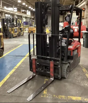Used 2021 RAYMOND 4460C35S 4-Wheel Sit down Electric Counterbalance Forklifts Illinois US | Forklift Exchange #1274560