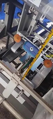 Rebuilt Scandia HLG Semi auto cartoner - hot melt