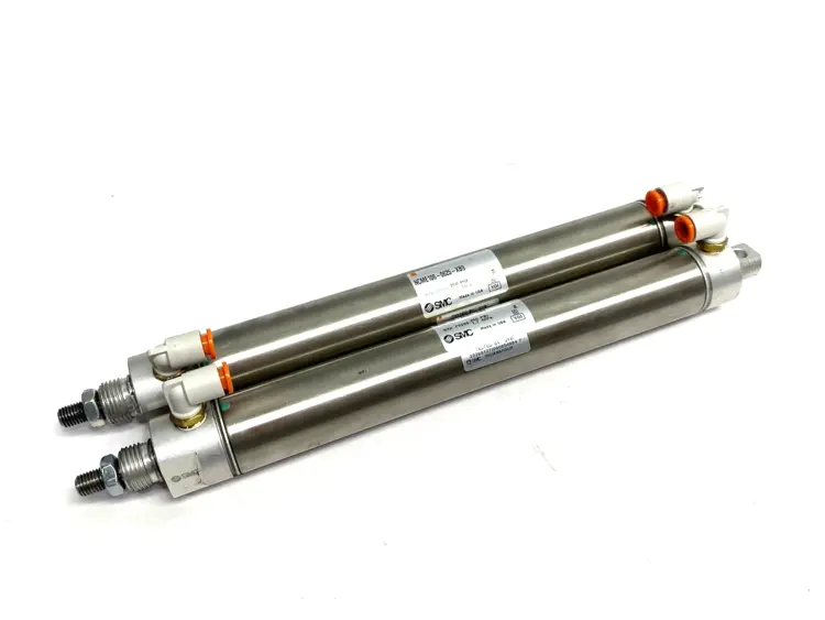 Used SMC ROUND BODY PNEUMATIC CYLINDER Pneumatic Cylinders Michigan US | Maverick Industrial Sales #1092639