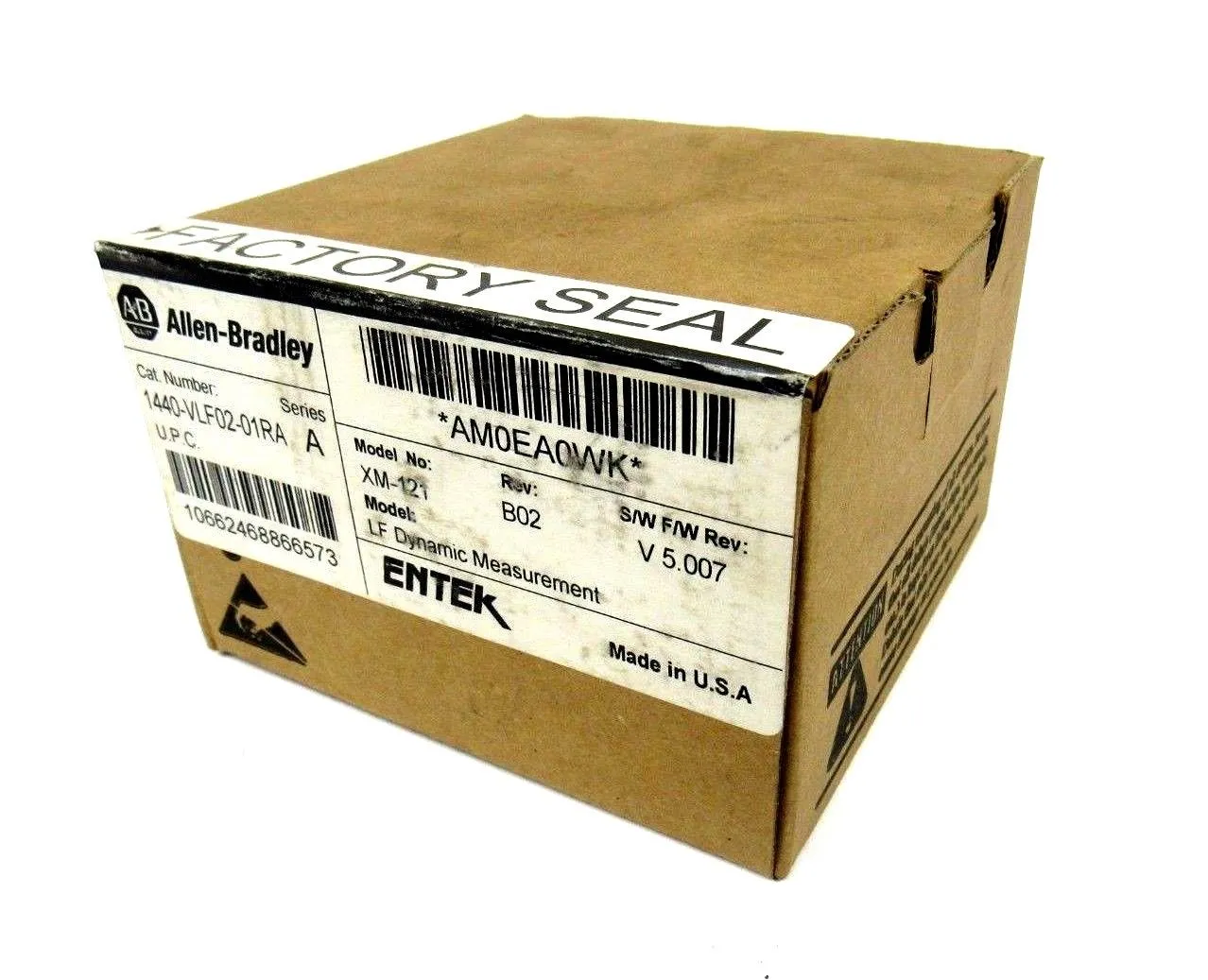 NEW ALLEN BRADLEY 1440-VLF02-01RA MEASUREMENT MODULE SER A VER. 5.007