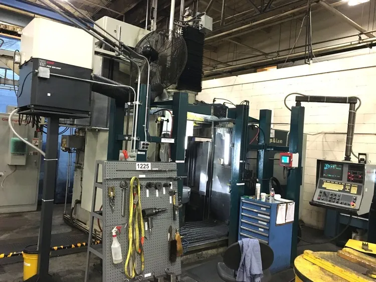 Used 2001 GIDDINGS & LEWIS 512 HIGH COLUMN Vertical Boring Mills (incld VTL) Michigan US | Murphy Machinery #917593