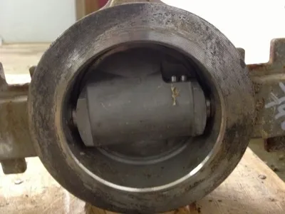 Fisher type 8550 Butterfly Valve size 4"