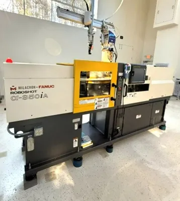 2015 MILACRON FANUC ALPHA-S50iA ROBOSHOT Injection Molding Horizontal/Vertical | Machinery Network (7)